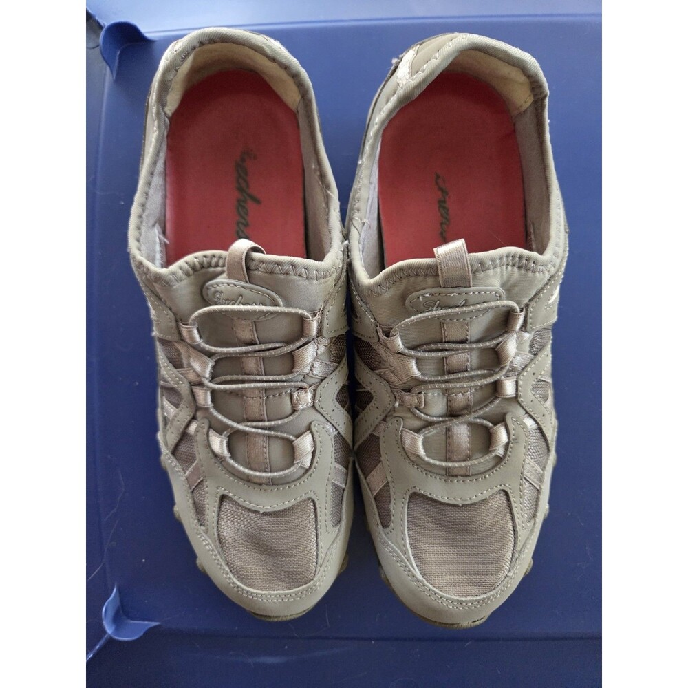 Skechers Womens Shoes Size 7 Taupe Beige